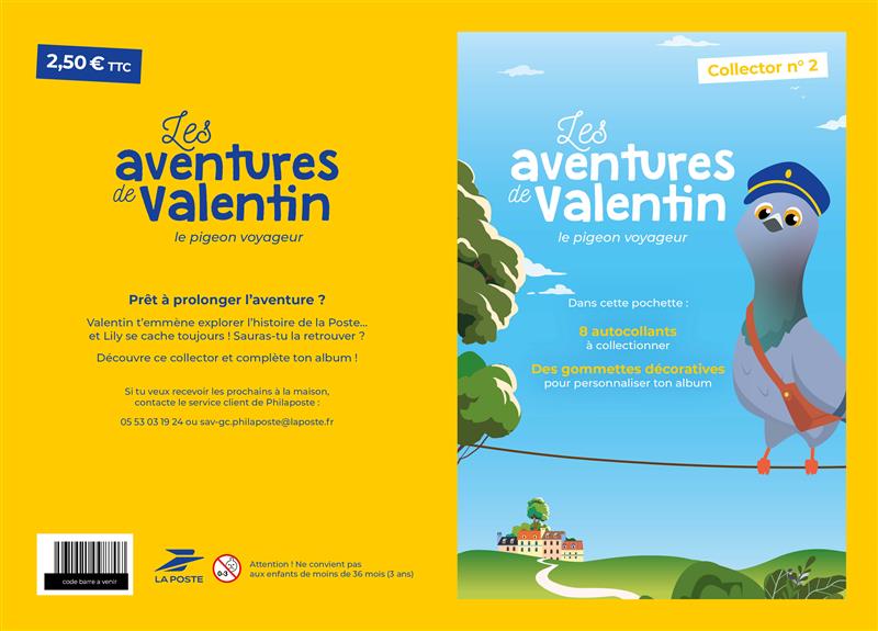 Collector autocollants extérieur.